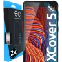 smart.engineered 2x3D pellicola protettiva per display per Samsung Galaxy Xcover 5 trasparente (confezione da 2)