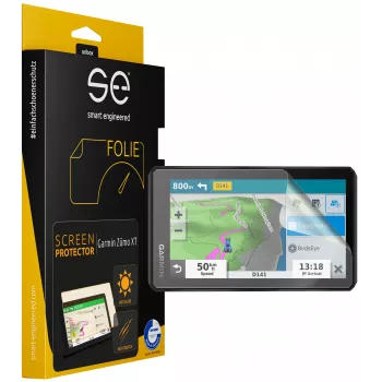 smart.engineered se Anti-Glare 3D pellicola protettiva per display navigazione confezione da 2 per Garmin Zümo XT