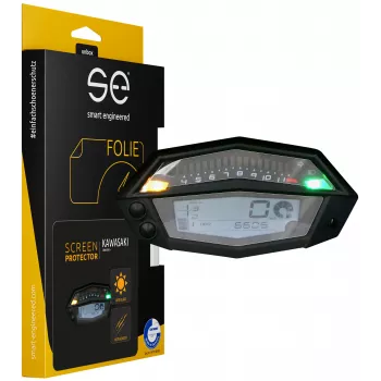 smart.engineered SE-DCP-2-0102-0067-1-M Protezione display per Kawasaki Z1000 (2015+) - Trasparente