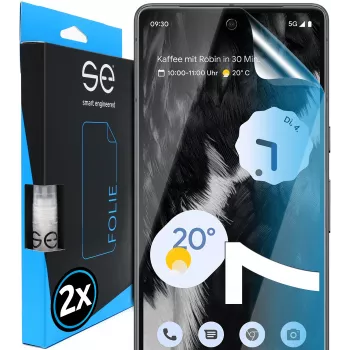 smart.engineered Pellicola protettiva 3D per Google Pixel 7 - Vetro temperato 9H