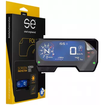 smart.engineered SE-DCP-2-0102-0048-1-M Pellicola protettiva per display Honda CBR650R, CB650R, CBR500R, CB500F/X (2019+) - Trasparente