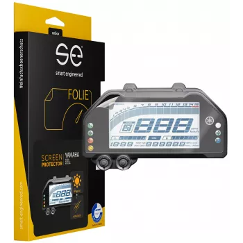 smart.engineered SE-DCP-2-0102-0076-1-M Pellicola protettiva per display Yamaha R3 (2019+), R25 (2019+), MT-03 (2020+) - Trasparente