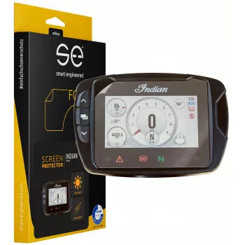 smart.engineered SE-DCP-2-0102-0096-1-M Pellicola protettiva per display Indian FTR1200S - Trasparente