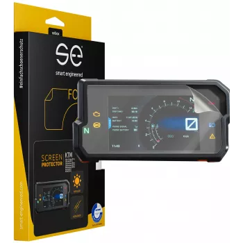 smart.engineered SE-DCP-2-0102-0107-1-M Pellicola protettiva per display moto KTM - Trasparente