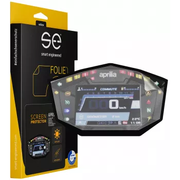 smart.engineered SE-DCP-2-0102-0117-1-M Pellicola protettiva per display moto trasparente chiara confezione da 2