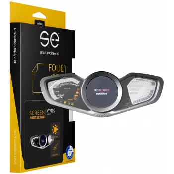 smart.engineered SE-DCP-2-0102-0118-1-M Pellicola protettiva per display cockpit moto - Trasparente - confezione da 2