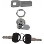 Rockstable serratura per porte laterali e posteriori - serratura per porta - argento (RS19-SLOT-C)