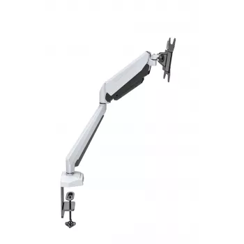 Rockstable RS-MM010W supporto professionale per monitor singolo - morsetto da tavolo / passacavo - 8 kg - 15-32