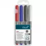 PICA-MARKER Pica Permanent-Pen 1,0mm assortiti con Instant-White-Pen