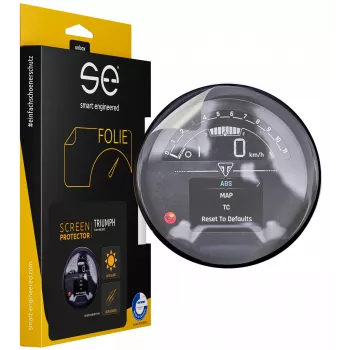 smart.engineered SE-DCP-2-0102-0171-1-M pellicola protettiva display per Triumph Trident 660 (2021+) - trasparente
