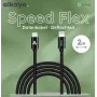 ALKAYA Speed Flex Cavo USB-C a Lightning 2 m bianco (CL-60033)