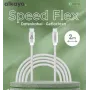 ALKAYA Speed Flex Cavo USB-C a USB-C 2 m bianco (CL-60031)