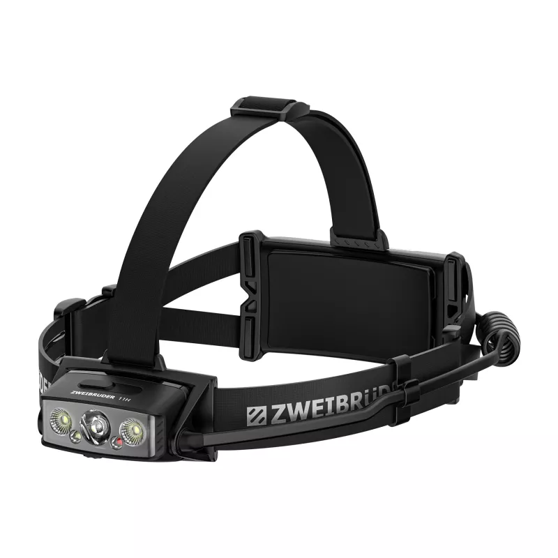 Zweibrüder ZB11H Lampada frontale LED ricaricabile 2500 lumen USB-C