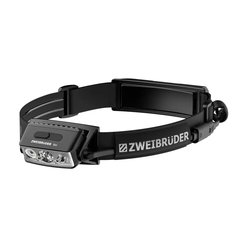 Zweibrüder ZB9H Lampada frontale LED ricaricabile 2000 lumen USB-C