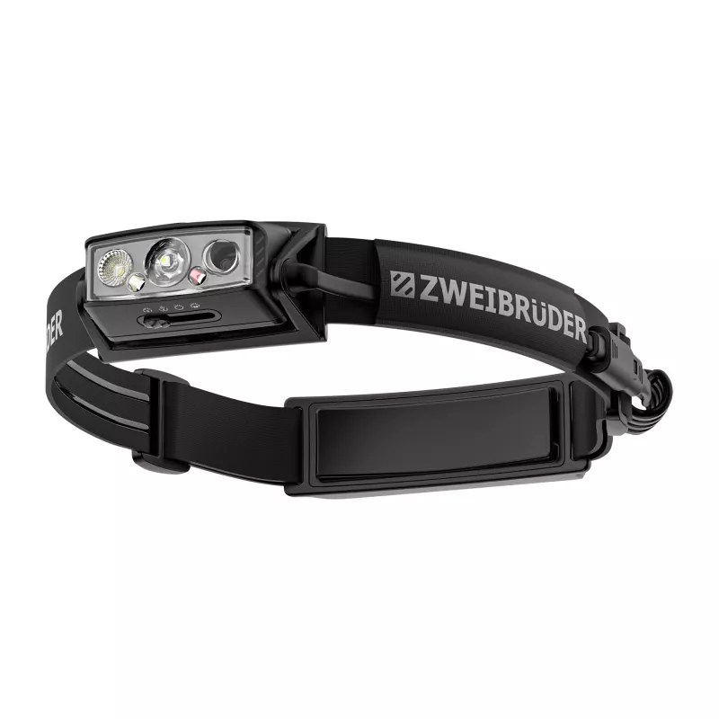 Zweibrüder ZB9H Lampada frontale LED ricaricabile 2000 lumen USB-C