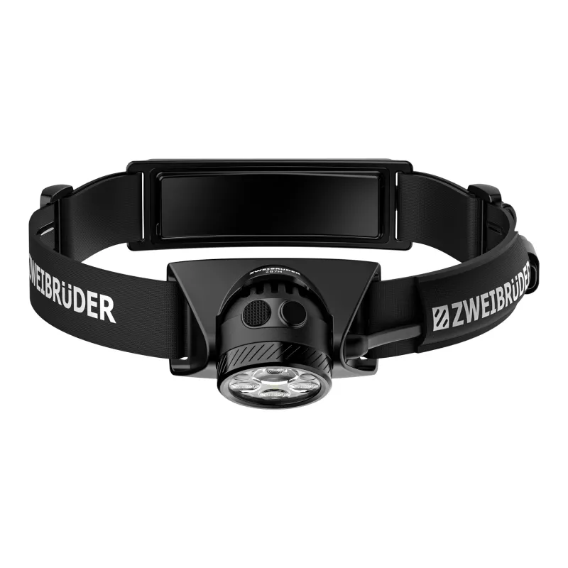 Zweibrüder ZB7H Lampada frontale LED a batteria ricaricabile 1200 lumen USB-C