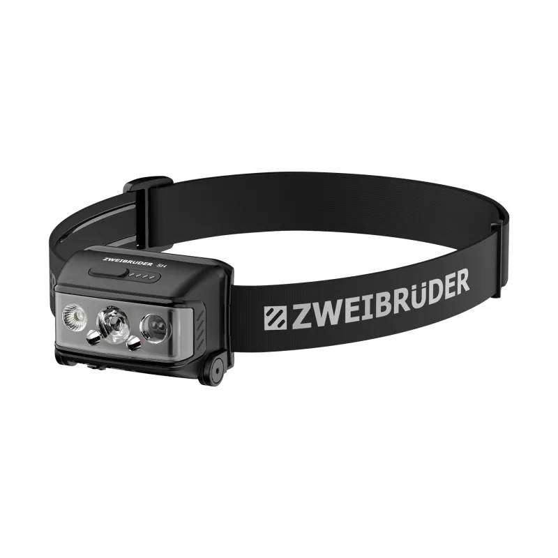 Zweibrüder ZB5H Lampada frontale LED ricaricabile 1000 lumen USB-C