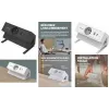 Fellowes Power Desk ciabatta da tavolo tipo E bianca 3 prese AC 2 USB-A cavo 2m