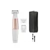 Wahl TRIM and SHAVE 3028668 Trimmer per bikini, ricaricabile, bagno e asciutto, bianco/rosa