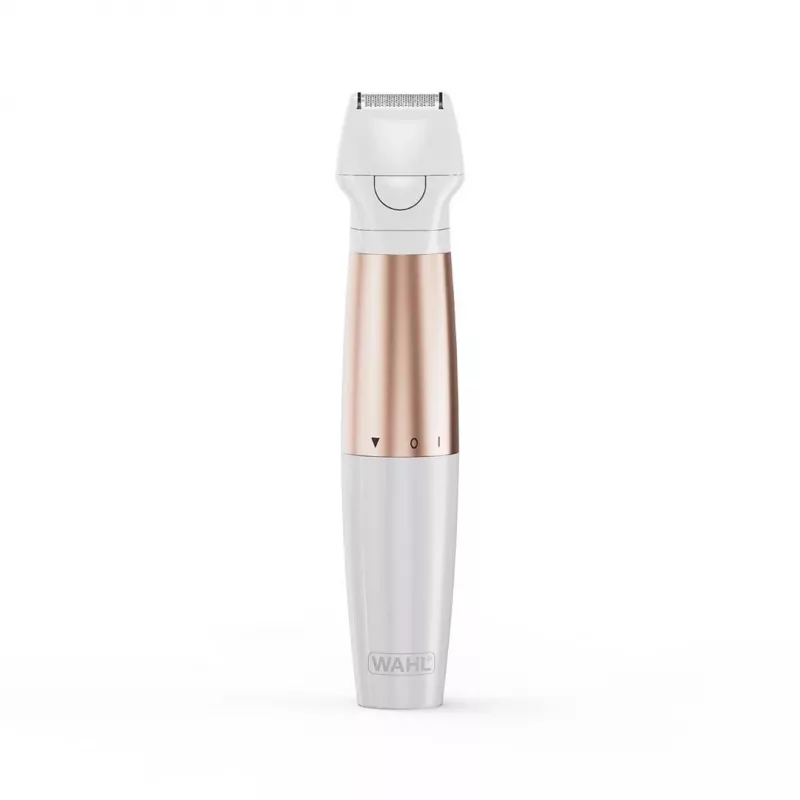 Wahl TRIM and SHAVE 3028668 Trimmer per bikini, ricaricabile, bagno e asciutto, bianco/rosa
