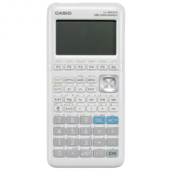 Casio FX-9860GIII-W-ET calcolatrice grafica, Natural V.P.A.M., 552 funzioni, solare e batteria, nero