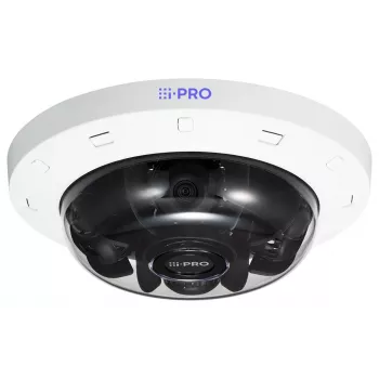 I-PRO telecamera multisensore di rete serie S 4x4MP 30fps 2,9-7mm AI IK10 IP66/67 esterno