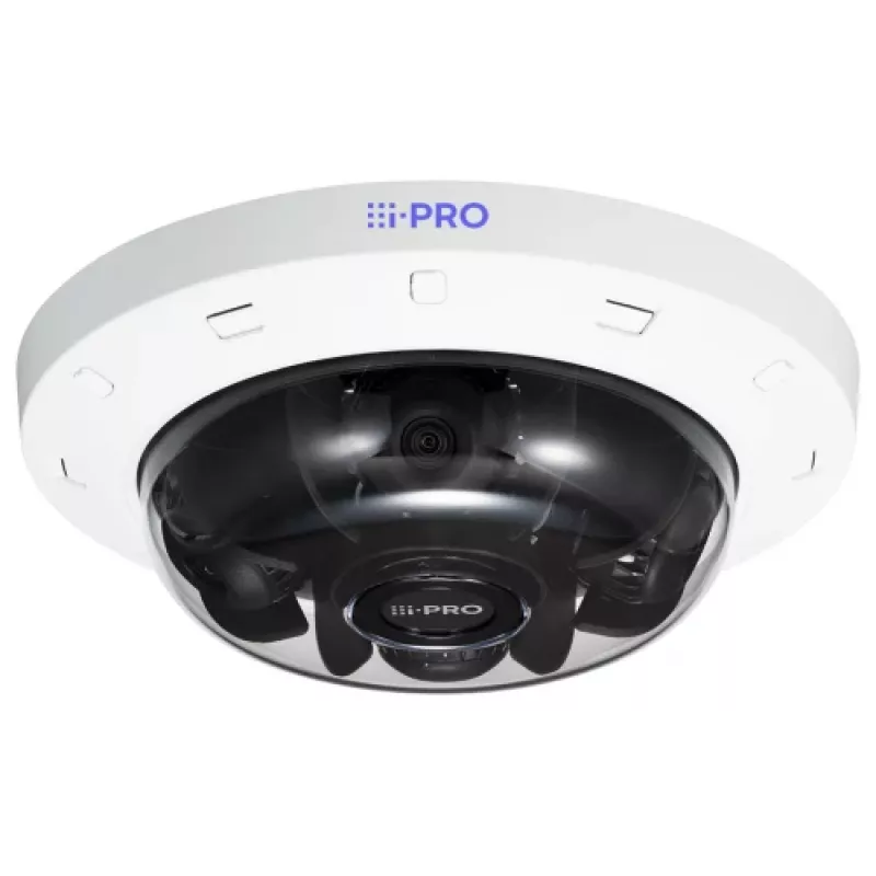 I-PRO telecamera multisensore di rete serie S 4x4MP 30fps 2,9-7mm AI IK10 IP66/67 esterno