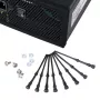 Akasa AK-MX002 supporti antivibrazione per ventole - nero - gomma - silicone - confezione da 4
