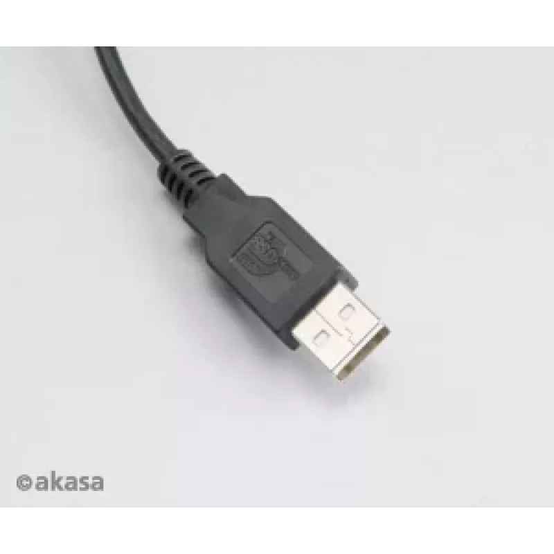 Akasa AK-CBUB05-10BK cavo USB 2.0 - USB-A a Micro-USB-B - 1m - nero