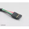 Akasa AK-CBUB06-60BK cavo da USB 2.0 interno a esterno, 60 cm, nero