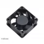 Akasa ventola per case 60x25mm nera 3-Pin cuscinetto a boccola velocità media