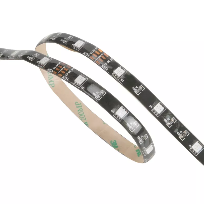 Akasa Vegas AK-LD02-05RD striscia LED rossa per illuminazione case PC, 50cm, 30 LED, 12V