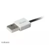 Akasa PROSLIM cavo USB 2.0 rosa Superslim Sync and Charge A - Micro B - 1m