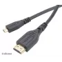 Akasa cavo High Speed HDMI with Ethernet 1,5 m - HDMI Type-A a Micro HDMI - 4K - nero
