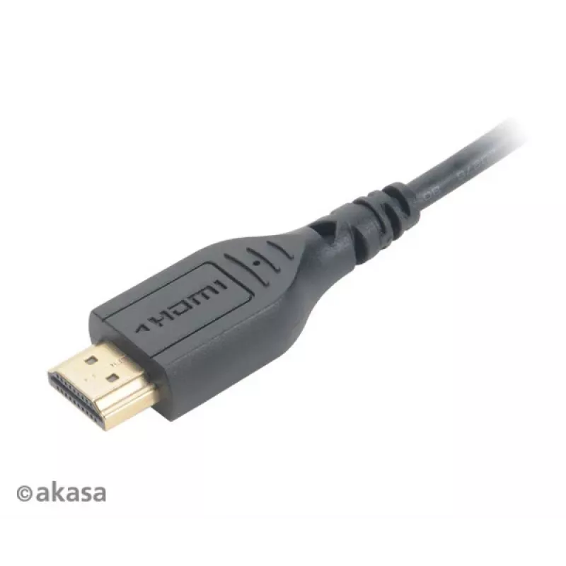 Akasa cavo High Speed HDMI with Ethernet 1,5 m - HDMI Type-A a Micro HDMI - 4K - nero