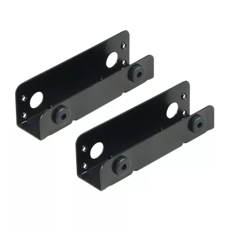 Akasa AK-HDA-08BK adattatore da vano 5,25 pollici a 3,5 pollici - nero