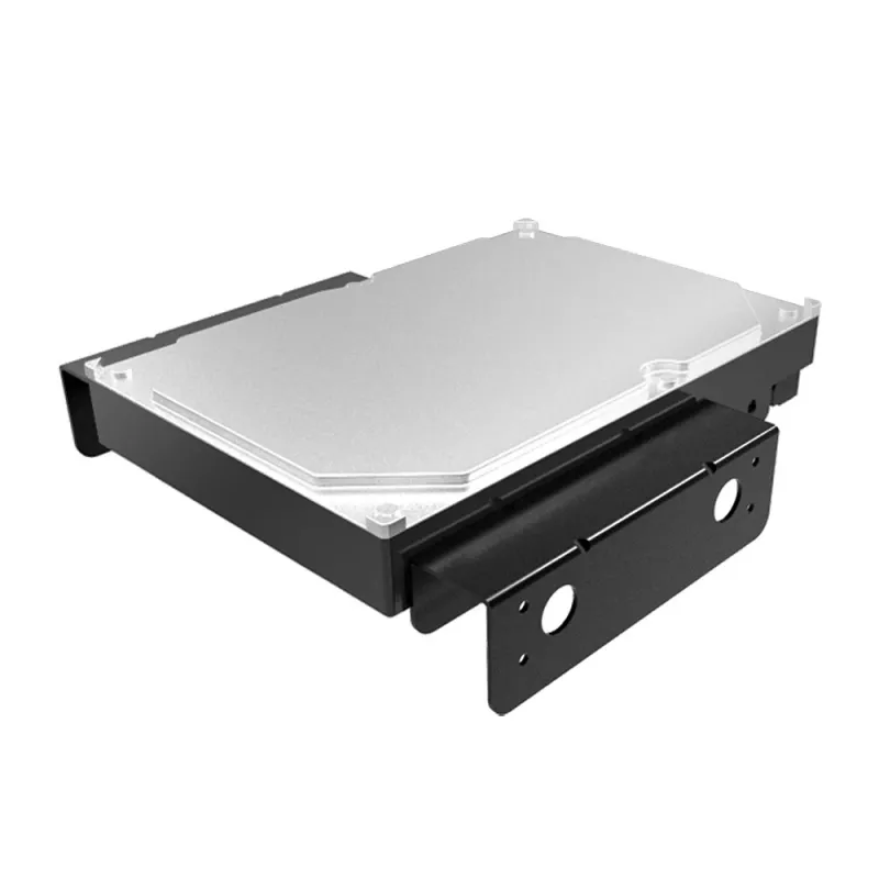 Akasa AK-HDA-08BK adattatore da vano 5,25 pollici a 3,5 pollici - nero