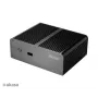 Akasa Newton T case Mini-PC senza ventola per Intel NUC (UCFF/Thin Mini-ITX) - senza alimentatore - nero