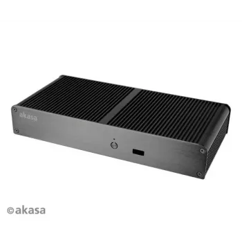 Akasa Tesla T case NUC senza ventola - nero - UCFF - USB