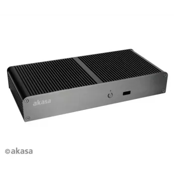Akasa Tesla T case NUC senza ventola - nero - UCFF - USB