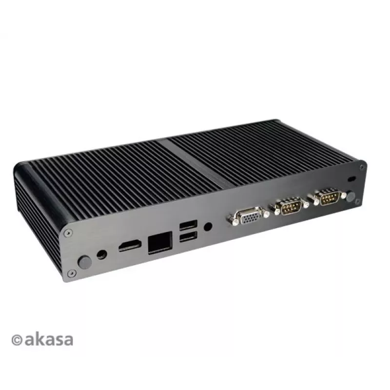 Akasa Tesla T case NUC senza ventola - nero - UCFF - USB