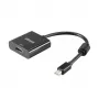 Akasa adattatore video Mini DisplayPort maschio a HDMI femmina - 4K@30Hz, nero