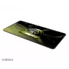 Akasa AK-MPD-03YL Tappetino mouse gaming in gomma con motivo - giallo/nero, 320x270x3 mm