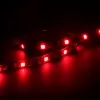 Akasa Vegas M AK-LD05-50RD Striscia LED rossa per illuminazione interna case PC, 50 cm, fissaggio magnetico, Molex 4 pin