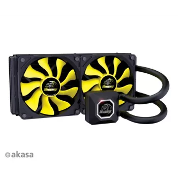 Akasa Venom A20 Dissipatore liquido all-in-one 240 mm 2 ventole da 120 mm LED bianco