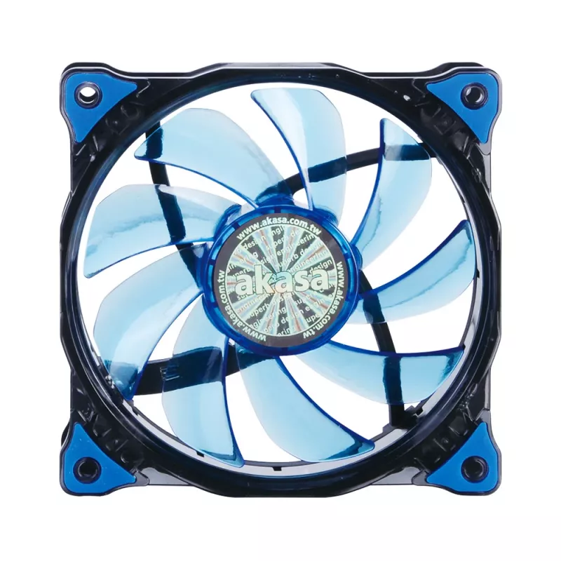 Akasa Vegas AK-FN091-BL Ventola case 120 mm LED blu