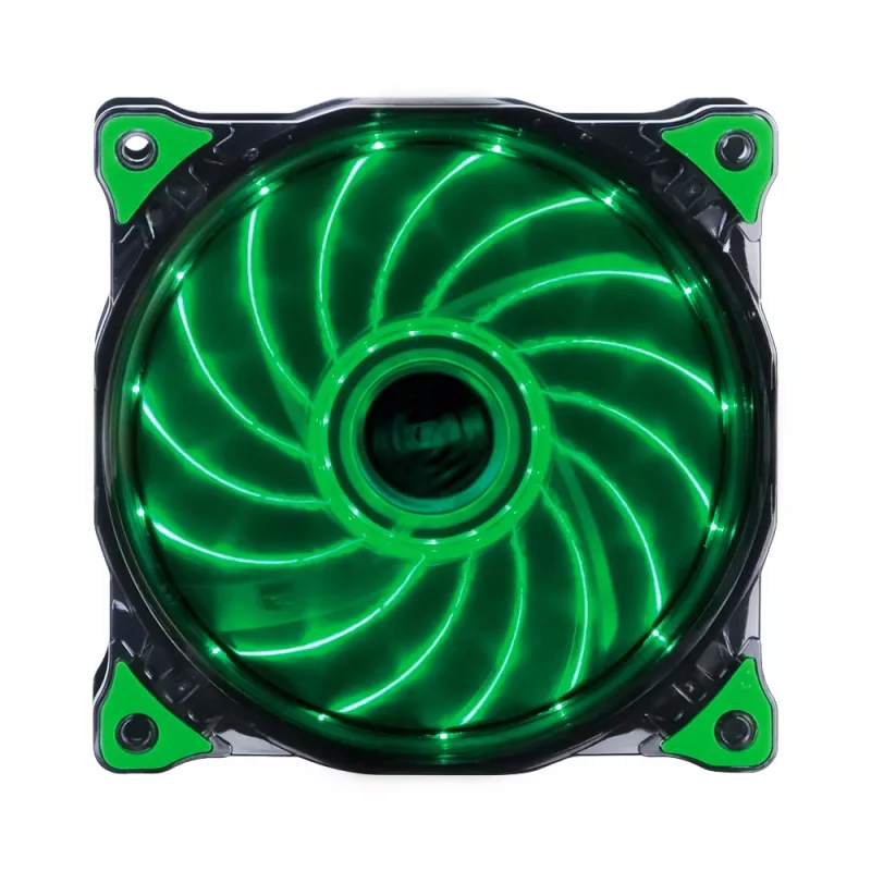 Akasa Vegas AK-FN091-GN Ventola case 120 mm LED verde