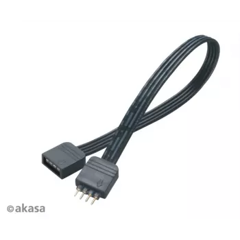 Akasa AK-CBLD01-20BK Cavo prolunga Flexa RGB LED 0,2 m nero