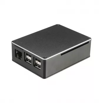 Akasa A-RA02-M1B Case per Raspberry Pi - alluminio - raffreddamento passivo senza ventola - nero