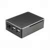 Akasa A-RA02-M1B Case per Raspberry Pi - alluminio - raffreddamento passivo senza ventola - nero